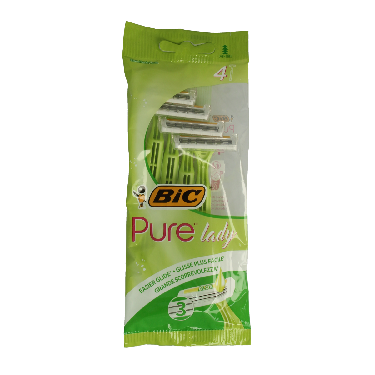BIC Pure lady pouch 4.00 Stuks