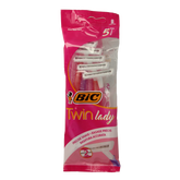 BIC Lady twin pouch mesjes 5 Stuks