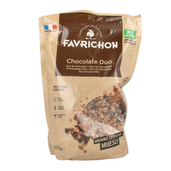 Favrichon Chocolade duo crunchy muesli 375 Gram