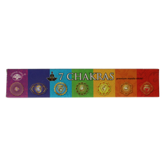 Green Tree Wierookstokjes 7 chakra 15.00 Gram