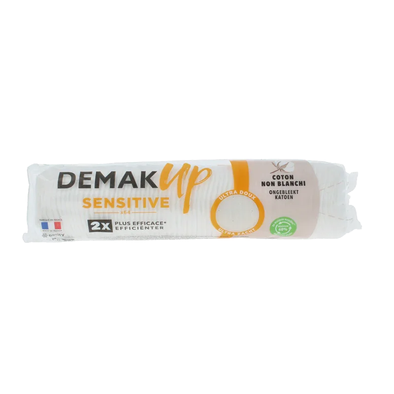 Demak Up Wattenschijfjes supersoft sensitive silk 64 Stuks