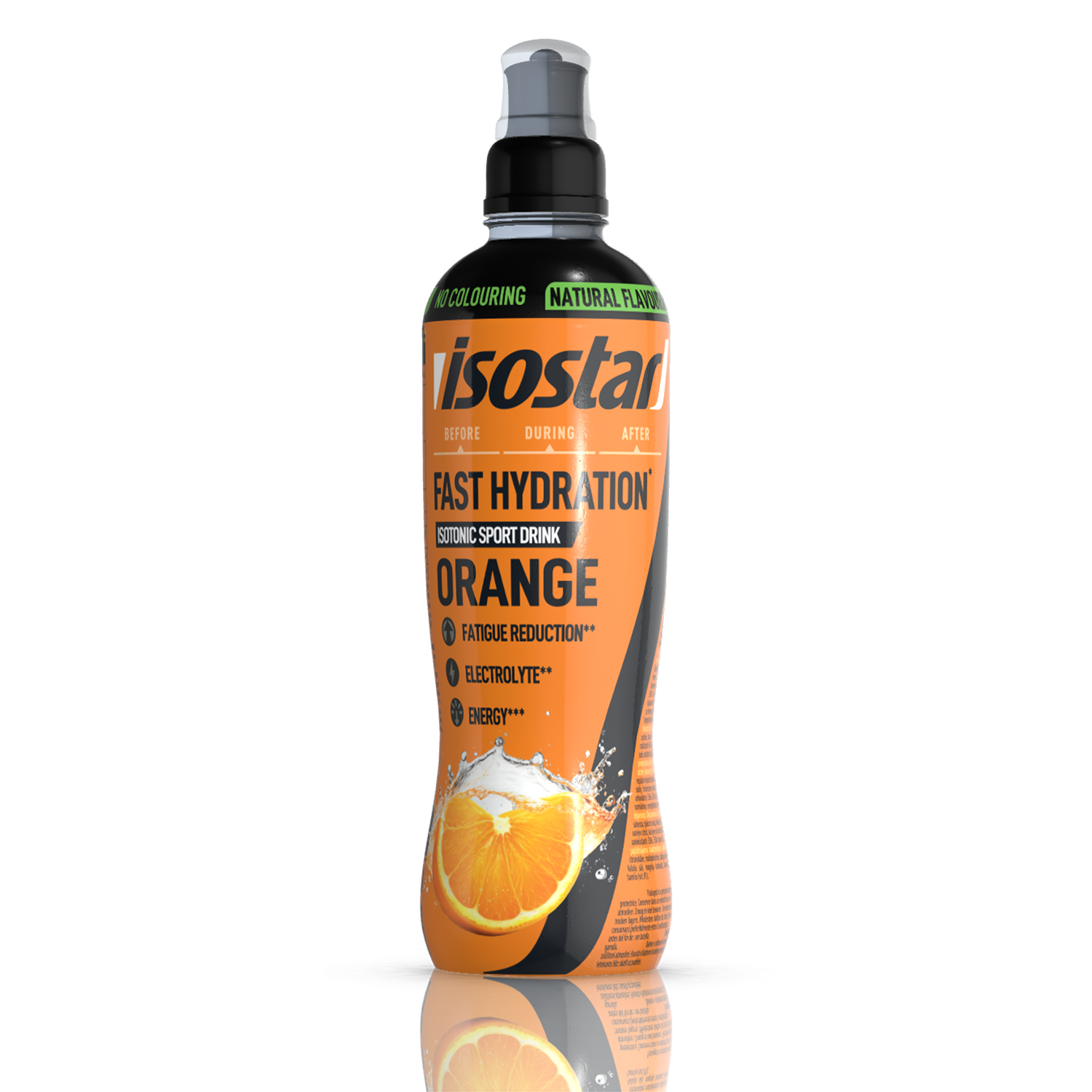 Isostar Fast hydration isotonic sport drink orange 500 Milliliter
