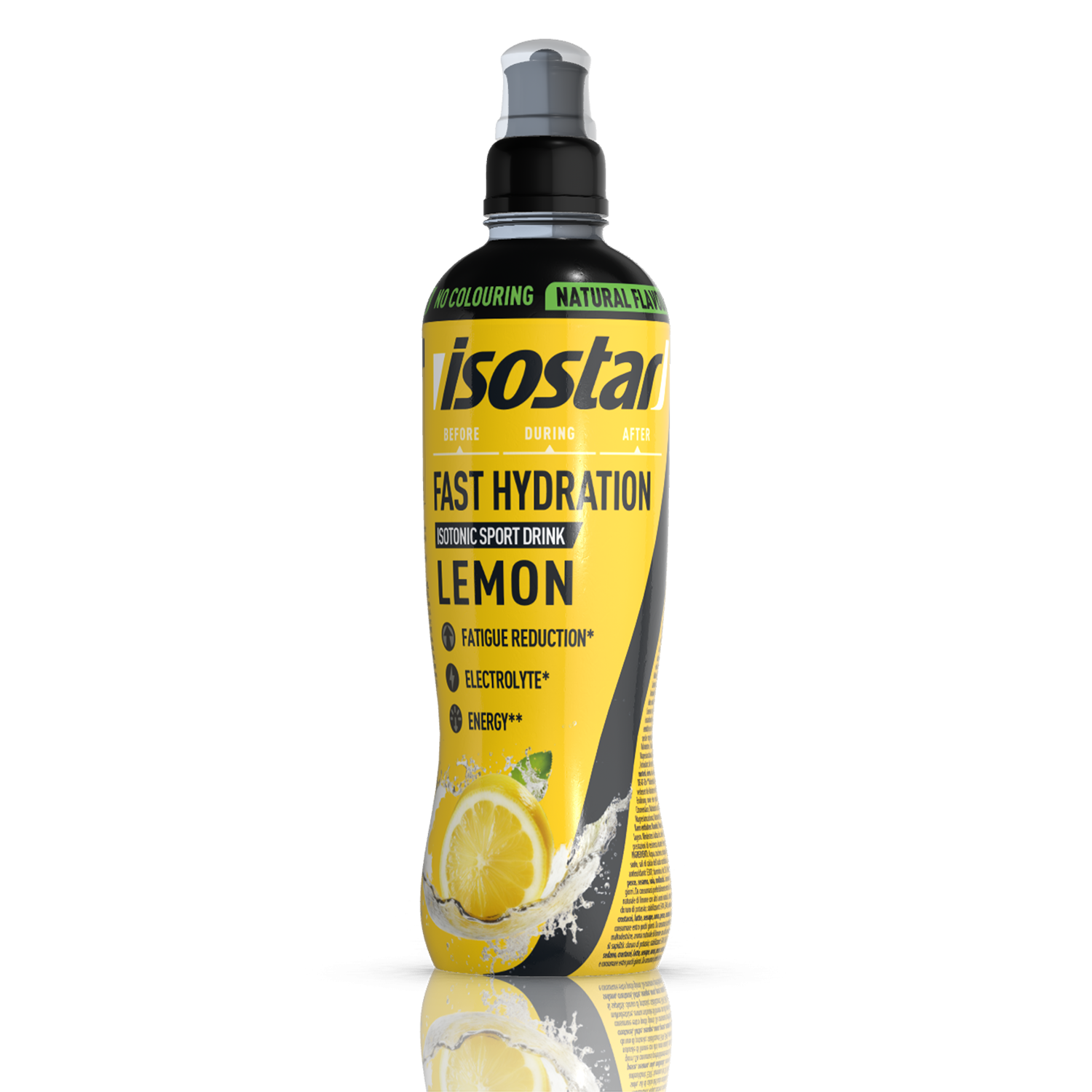 Isostar Fast hydration isotonic sport drink lemon 500.00 Milliliter