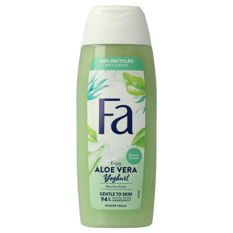 FA Douchegel yoghurt of care aloe vera 250 Milliliter