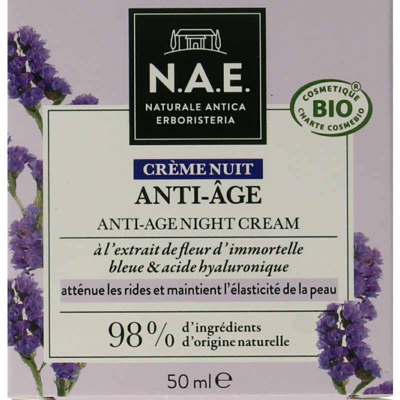 N.A.E. Belleza anti-age nightcreme 50 Milliliter