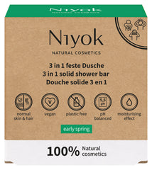 Niyok 3 in 1 body ,hair, face wash early spring 80.00 Gram