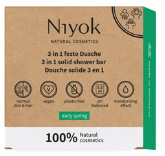 Niyok 3 in 1 body ,hair, face wash early spring 80.00 Gram