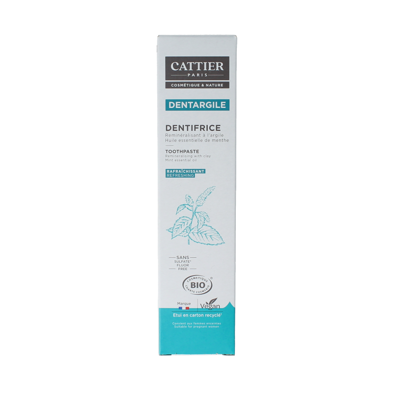 Cattier Tandpasta munt 75 Milliliter