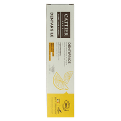 Cattier Tandpasta citroen 75.00 Milliliter