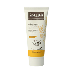 Cattier Handcreme witte klei 75.00 Milliliter