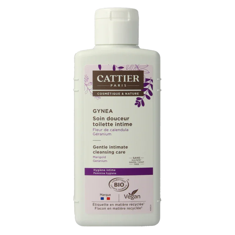 Cattier Gynea intieme hygiene cleansing care 200 Milliliter