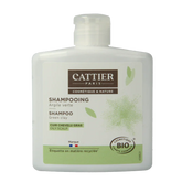 Cattier Shampoo vet haar groene klei 250 Milliliter