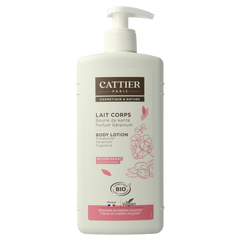 Cattier Body milk shea butter/geranium 500.00 Milliliter