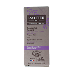 Cattier Oogcreme eclat de rose contour treatment 15 Milliliter