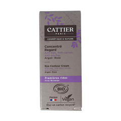 Cattier Oogcreme eclat de rose contour treatment 15 Milliliter