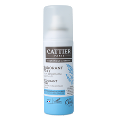 Cattier Deodorant spray cardamom patchouli 100 Milliliter