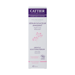 Cattier Serum kalmerend gevoelige huid 30 Milliliter