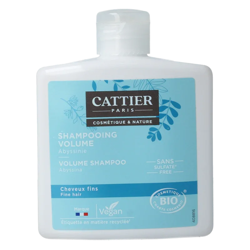 Cattier Shampoo volume 250 Milliliter