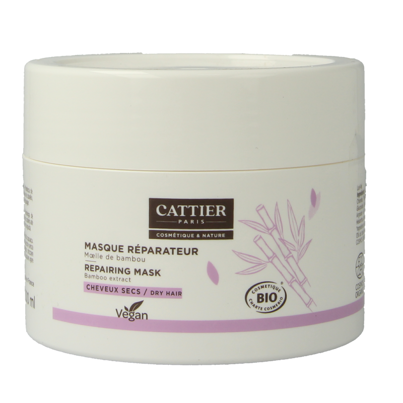 Cattier Haarmasker herstellend 200 Milliliter