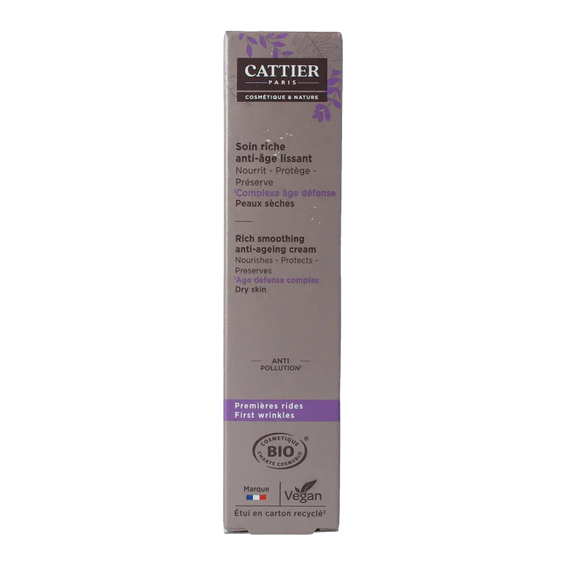 Cattier Anti rimpel verzorging droge huid 50 Milliliter
