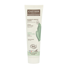 Cattier Groene klei masker munt 100 Milliliter