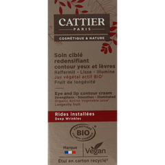 Cattier Oog- en lipcontour bio 15 Milliliter