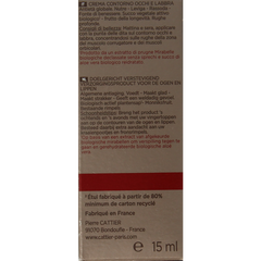 Cattier Oog- en lipcontour bio 15 Milliliter