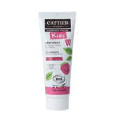 Cattier Tandpasta framboos 2-6 jaar 50 Milliliter