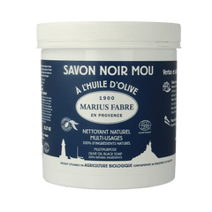 Marius Fabre Savon noir lavoir zwarte zeep pot 1 Kilogram
