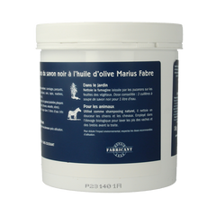Marius Fabre Savon noir lavoir zwarte zeep pot 1 Kilogram