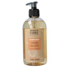Marius Fabre Zeep sinaasappel-kaneel met pomp 400 Milliliter