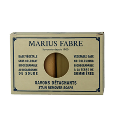 Marius Fabre Marseille vlekkenzepen voor donkere en witte was 2 Stuks