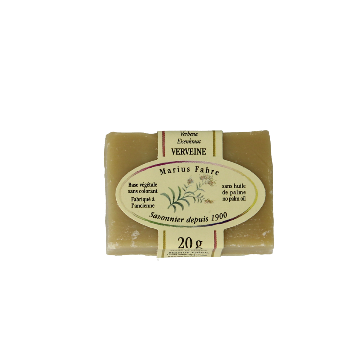 Marius Fabre Gastenzeepje verbena 20.00 Gram