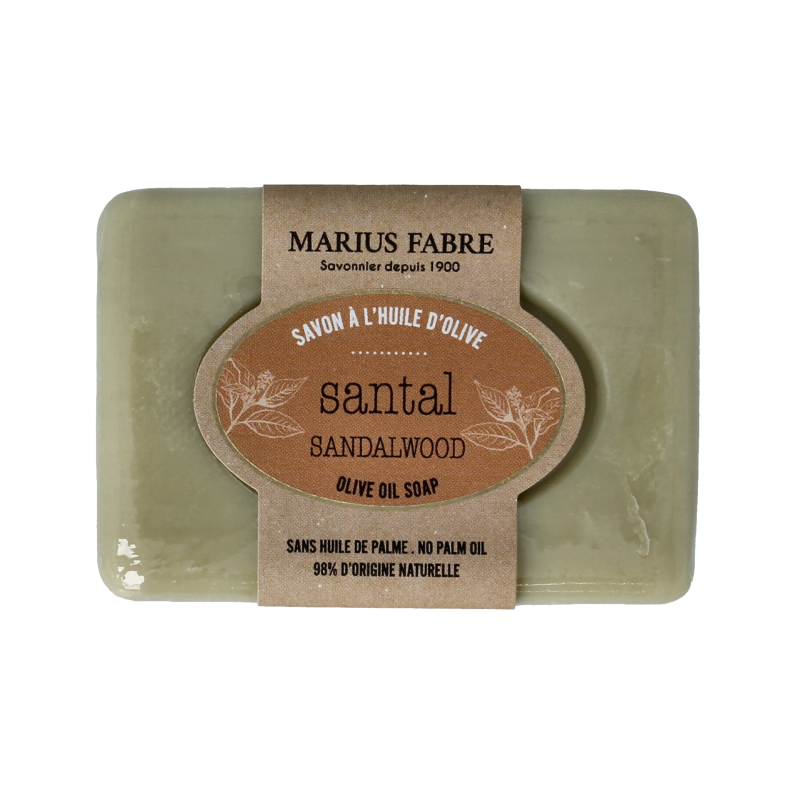 Marius Fabre Zeep sandelhout olijfolie 100 Gram