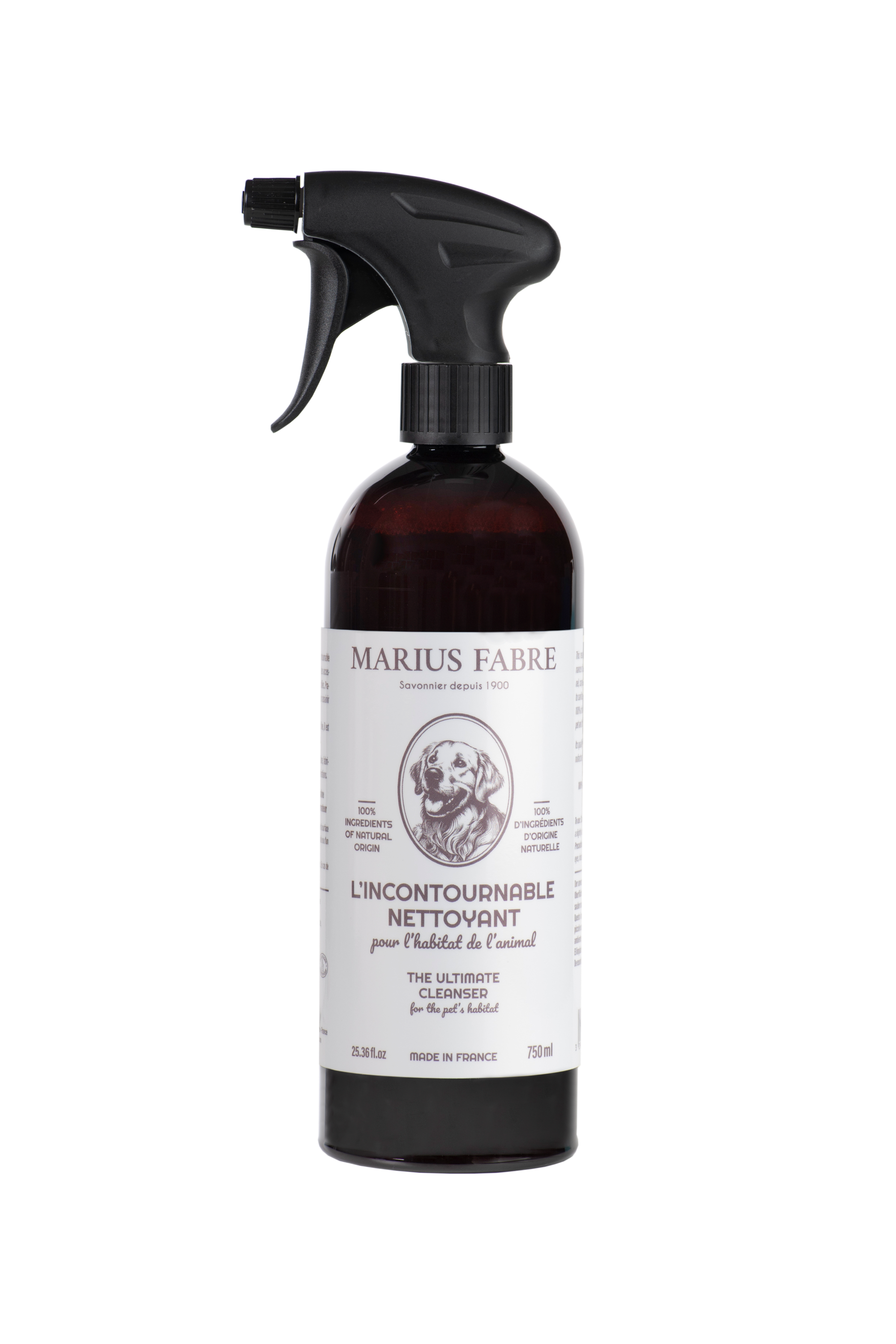 Marius Fabre Spray voor het reinigen leefomgeving hond 750 Milliliter