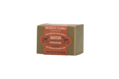 Marius Fabre Paard olijfolie zeep voor leer bio 200 Gram