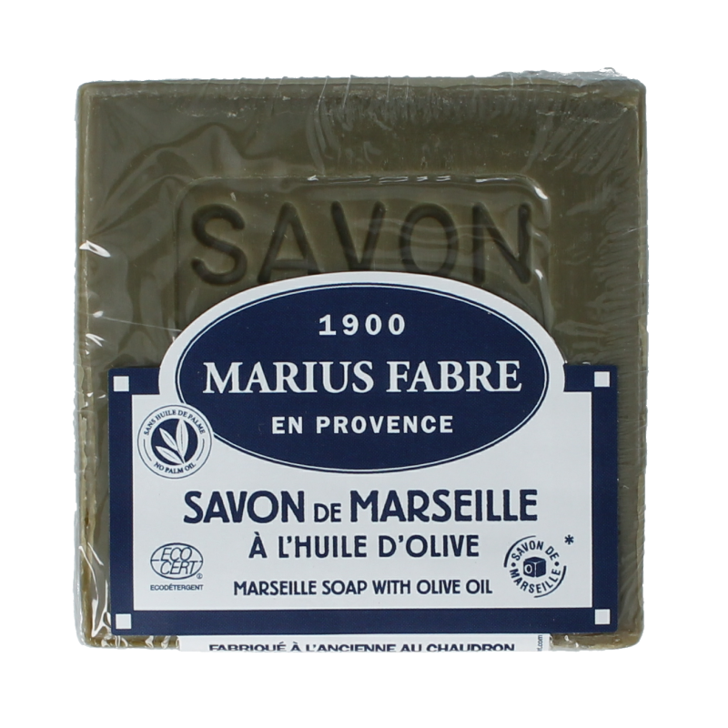 Marius Fabre Savon Marseille zeep olijf in folie 400 Gram