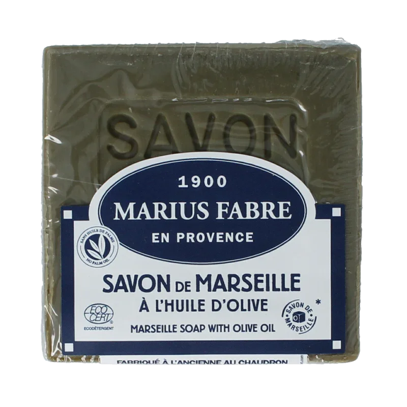 Marius Fabre Savon Marseille zeep olijf in folie 400 Gram