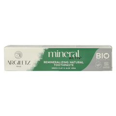 Argiletz Tandpasta neutraal aloe vera muntvrij 75.00 Milliliter