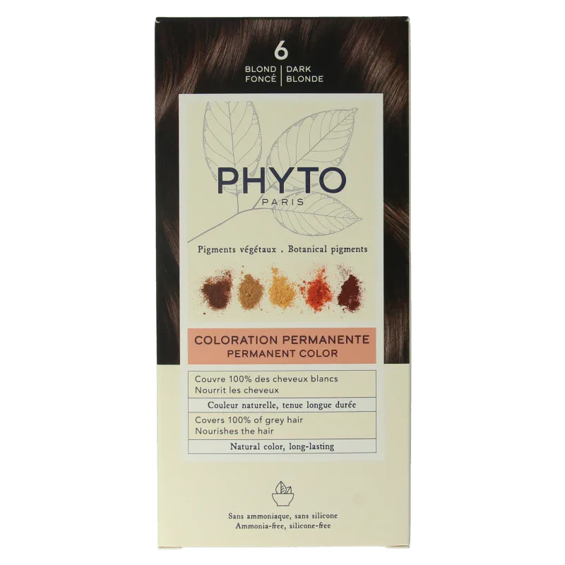 Phyto Paris Phytocolor blond fonce 6 1 Stuks