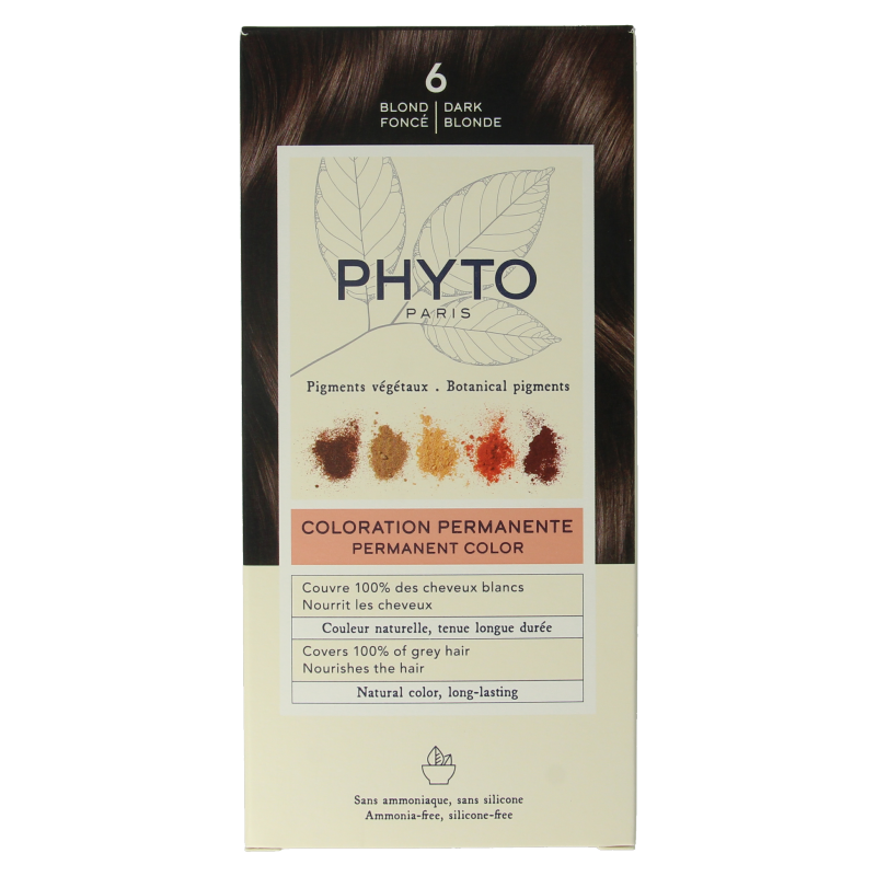 Phyto Paris Phytocolor blond fonce 6 1 Stuks