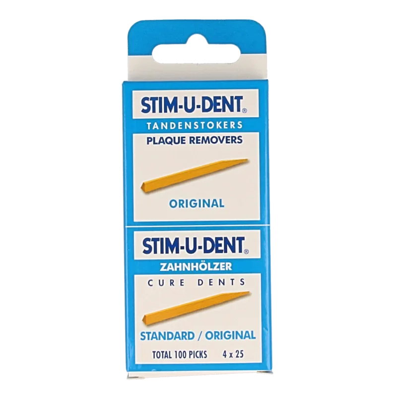Stimudent Tandenstokers 4 X 25 100 Stuks