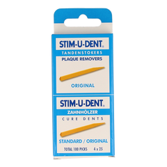 Stimudent Tandenstokers 4 X 25 100.00 Stuks