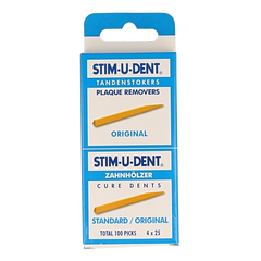 Stimudent Tandenstokers 4 X 25 100 Stuks