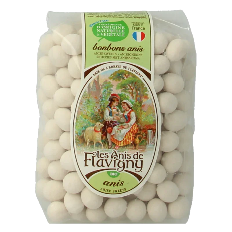 Anis de Flavigny Anijspastilles anijs bio 250 Gram