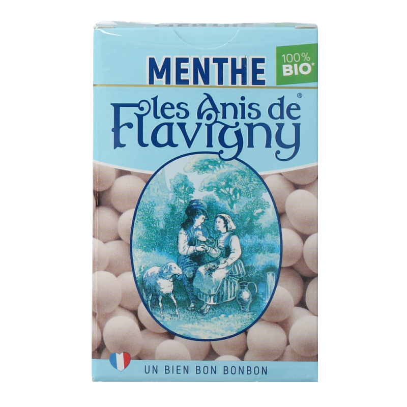 Anis de Flavigny Anijspastilles mint bio 40 Gram