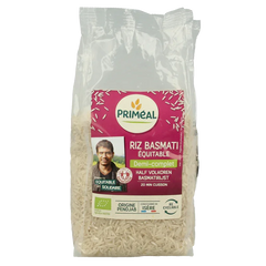 Primeal Halfvolkoren basmati rijst bio 500 Gram