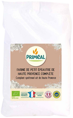 Primeal Volkoren eenkoorn speltmeel bio 500.00 Gram