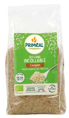 Primeal Volkoren langgraan rijst voorgekookt bio 500 Gram