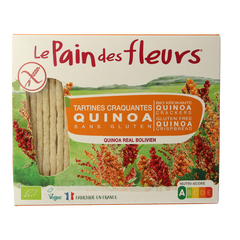 Pain Des Fleurs Quinoa crackers bio 150 Gram